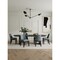 Manhattan Comfort Gansevoort Faux Leather Dining Chair in Pewter - Set of 2 DC051-PT - alternate 2